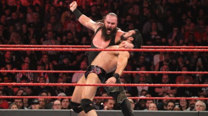 Braun Strowman vs. Drew McIntyre: Raw, Jan. 28, 2019