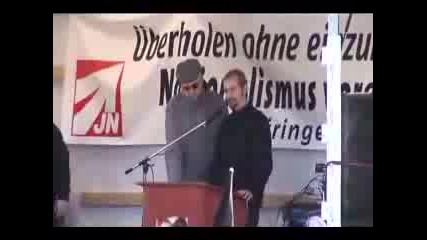 Berlin Neo Nazi Demonstration