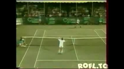 Най - великото изпълнение в тениса - Джими Конърс 