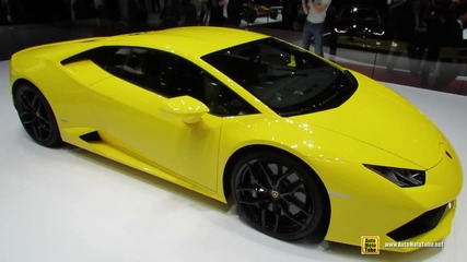 2015 Lamborghini Huracan Lp610-4 - Exterior Walkaround - Debut at 2014 Geneva Motor Show