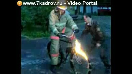 Луди руски пожарникари - Смях 