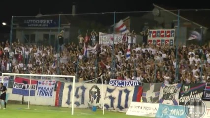 Задар - Хайдук - Агитката на Хайдук! *31.07.2011г.*
