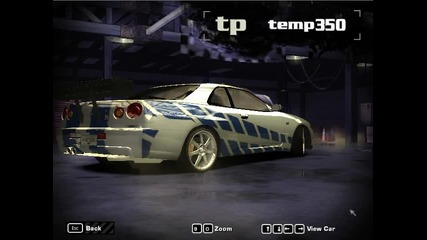 Need for Speed™ Most Wanted Нисан - Skyline Gtr