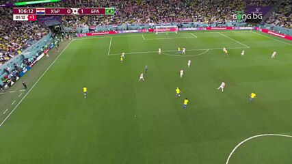 Неймар разпечата вратата на Хърватия със страхотен гол в последната минута на първото продължение
