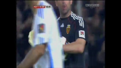 Барселона - Реал Сарагоса 1 - 0 05.03.2011