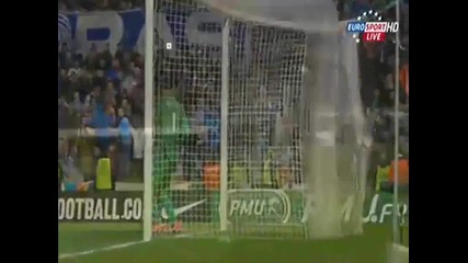 Андре-пиер Жиняк гол със задна ножица срещу Нант 21-01-2014
