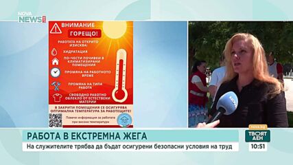 Работа в екстремна жега: Какви мерки трябва да предприемат работодателите и как да защитят служителите си