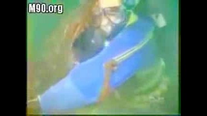 Octopus Gives Diver A Little Too Much Love
