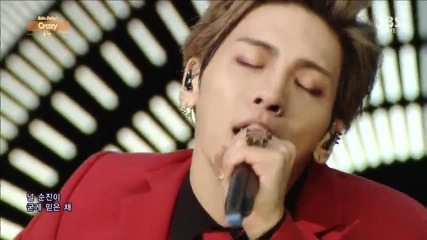 Jonghyun - Crazy ( Guilty Pleasure)(ft. Iron) @ 150111 Sbs Inkigayo