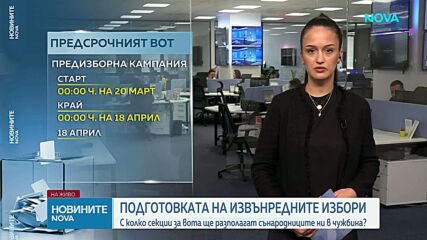 Подготовка за предсрочните избори и ветото върху изборния кодекс
