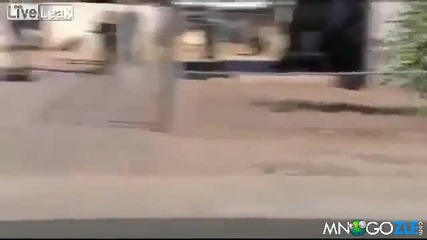 Как Не трябва да се бяга от полицията ..