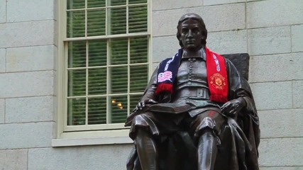 Manchester United goes to Harvard ( високо качество 720p )