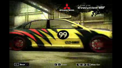 Nfs Most Wanted Mitsubishi Lancer Evolution 8