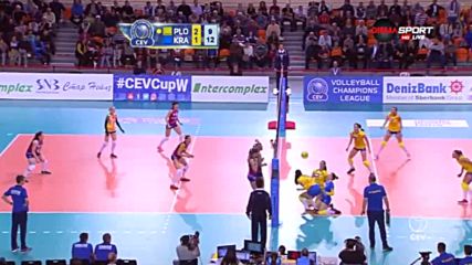 ВК Марица - ВК Енисей 2:3 /репортаж/