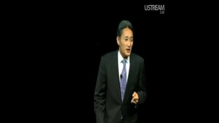 Consumer Electronics Show 2010: Sony - Playstation 3 - Kazuo Hirai Keynote Pt1 