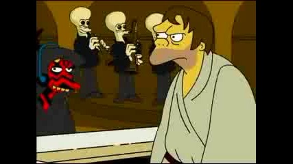 The Simpsons Star Wars