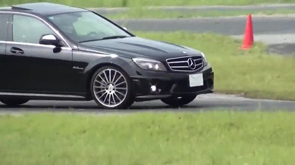 Mercedes C63 Amg дрифти с Jdm машини