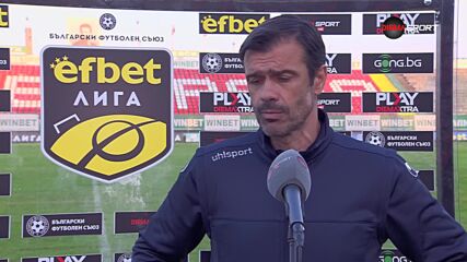 Росен Кирилов след Ботев Враца - Крумовград (1:0)