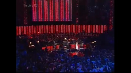 Snow Patrol & Cheryl Cole set The Fire To The Third Bar Children In Need 2009