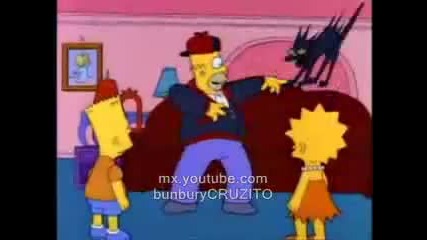 The simpsons Хоумър Рапира