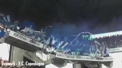 European football atmosphere