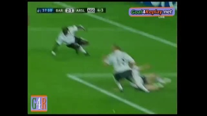 Barcelona - Arsenal 2 - 1 (4 - 1, 6 4 2010) 