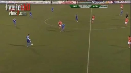 Литекса 3 - 0 Пфк Левски София А група 18 - кръг (14.03.2010) 