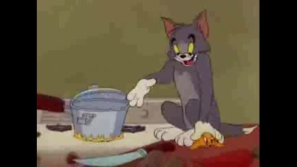 Tom And Jerry Том иска златна рибака пародия
