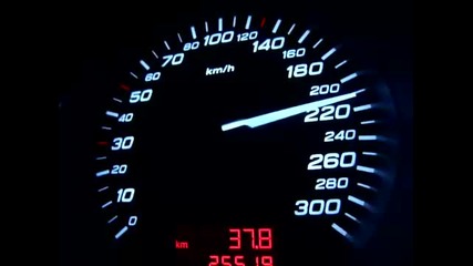 Audi S80 - 275км/ч - 35 сек
