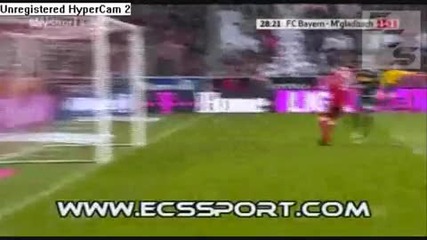 Fc Bayern Munchen - Mgladbach 2:1 