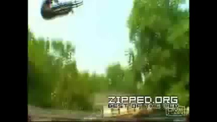 Пребиване с колело xd