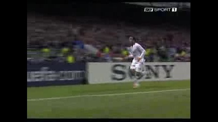 Lyon - Roma 0:2 Mancini Goal