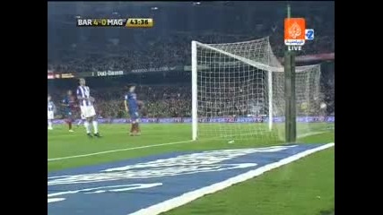 Барселона 4:0 Малага Самуел Етоо