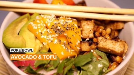 Perfecting the Poke Bowl: Avocado & Tofu