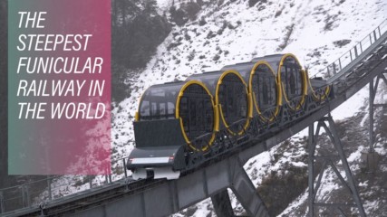 Getting neck-ache on Switzerland’s new railway