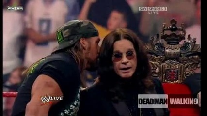 Ozzy Osborne - Guest Host of Raw; Dx appear | Raw - 2.11.2009 