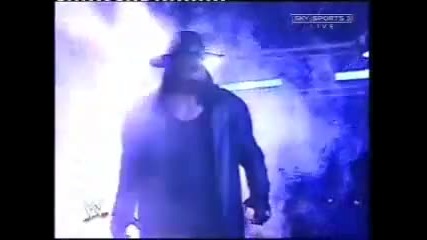 Wwe Undertaker scaring John Cena 