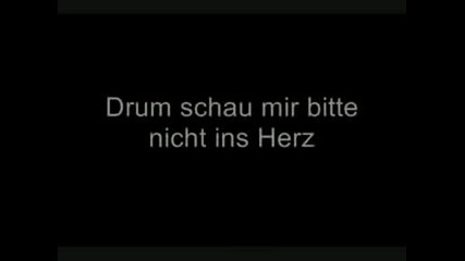 Oomph! - Wer schoen sein will muss leid (lyrics - English Translation)