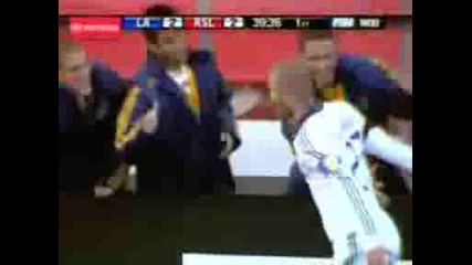 David Beckham - Scores 2 World Class Goals 