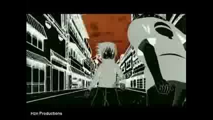 Barney използва Mangekyou sharingan