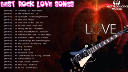 Best Rock Love Songs of 80's and 90's - Rock Love Songs 80's 90's Playlist