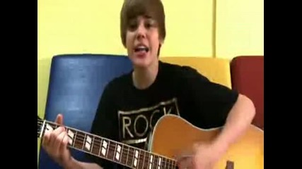 Justin Bieber - One less lonely girl French (acoustic) Exclusive Hq 