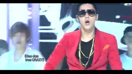 X Cross - Crazy ~ Inkigayo (21.08.11)