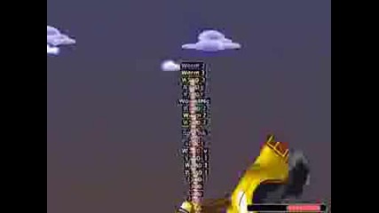 Worms Armageddon - Бананова Бомба 