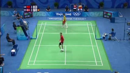 Badminton Singles Men (kor Vs. Chn) 