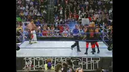 Rey Mysterio & Eddie Guerrero vs Basham Brothers Part 1