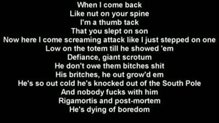 Eminem - Almost Famous Lyrics (hq Sound) 