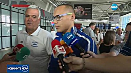 НА РОДНА ЗЕМЯ: Антъни Иванов се завърна след победата в Индианаполис