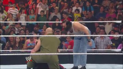 The Wyatt Family attacks Kane: Raw, July 29, 2013