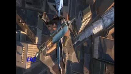 Megamind falling in side 